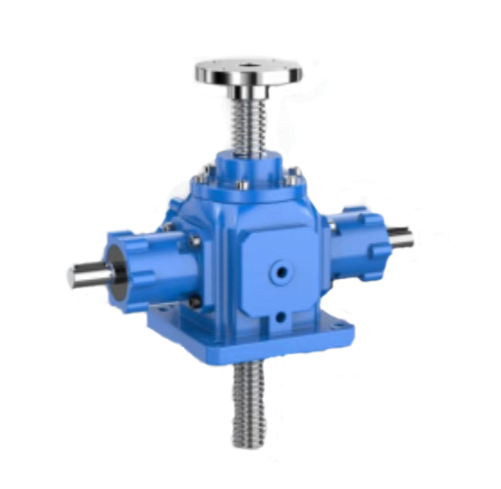 Bevel gear ball screw elevator