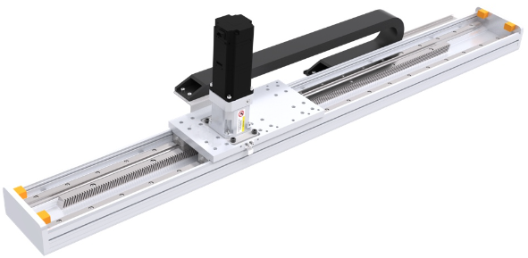 SHS14 series, gear rack · sliding table module